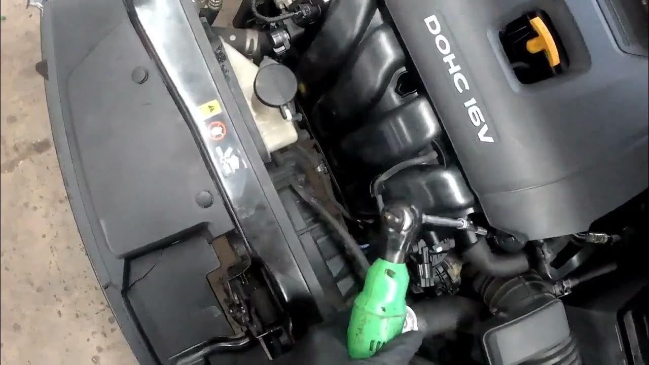 2017-2021 Hyundai Elantra starter removal without removing the intake