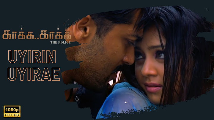 Uyirin Uyirae Official Video Song | Kaakha Kaakha | Suriya,Jyothika | Gautham Menon | Harris Jayaraj