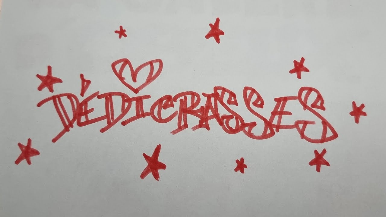 DÉDICRASSES... 🔥😤💀 Donne moi un nom et je te fais une dédicrasse 