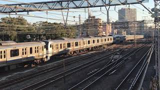 JR横須賀線E217系東神奈川ー横浜通過