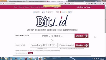 URL Shortener, link shortener from Bitlid.com custom url links shortened (Part 1/2) PHP Tutorials