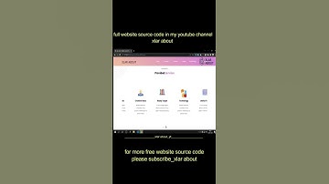 HTML, CSS and JavaScript website full source code free download