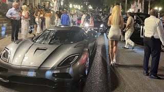 Luxury Lifestyle Of Billionaires Monaco | Nightlife Summer 2023 | Supercars #Luxury #Billionaire