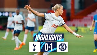 NARROW DEFEAT IN LONDON DERBY // HIGHLIGHTS: SPURS 0-1 CHELSEA // WOMEN'S SUPER LEAGUE