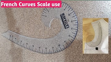 French Curves Scale use| how to use french curve scale #blouse #fashion @digitalartwithme