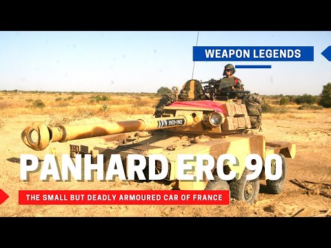 Panhard ERC 90 | The small but deadly armoured car of France