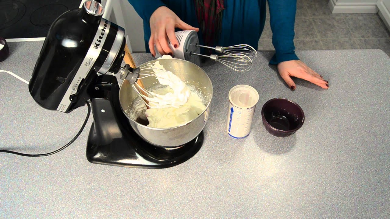 How to Make Homemade Whipped Cream by Cookies Cupcakes and Cardio