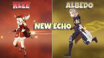 Vết Tích Mới Của Klee Và Albedo | New Echo Klee And Albedo| Genshin Impact 6.2
