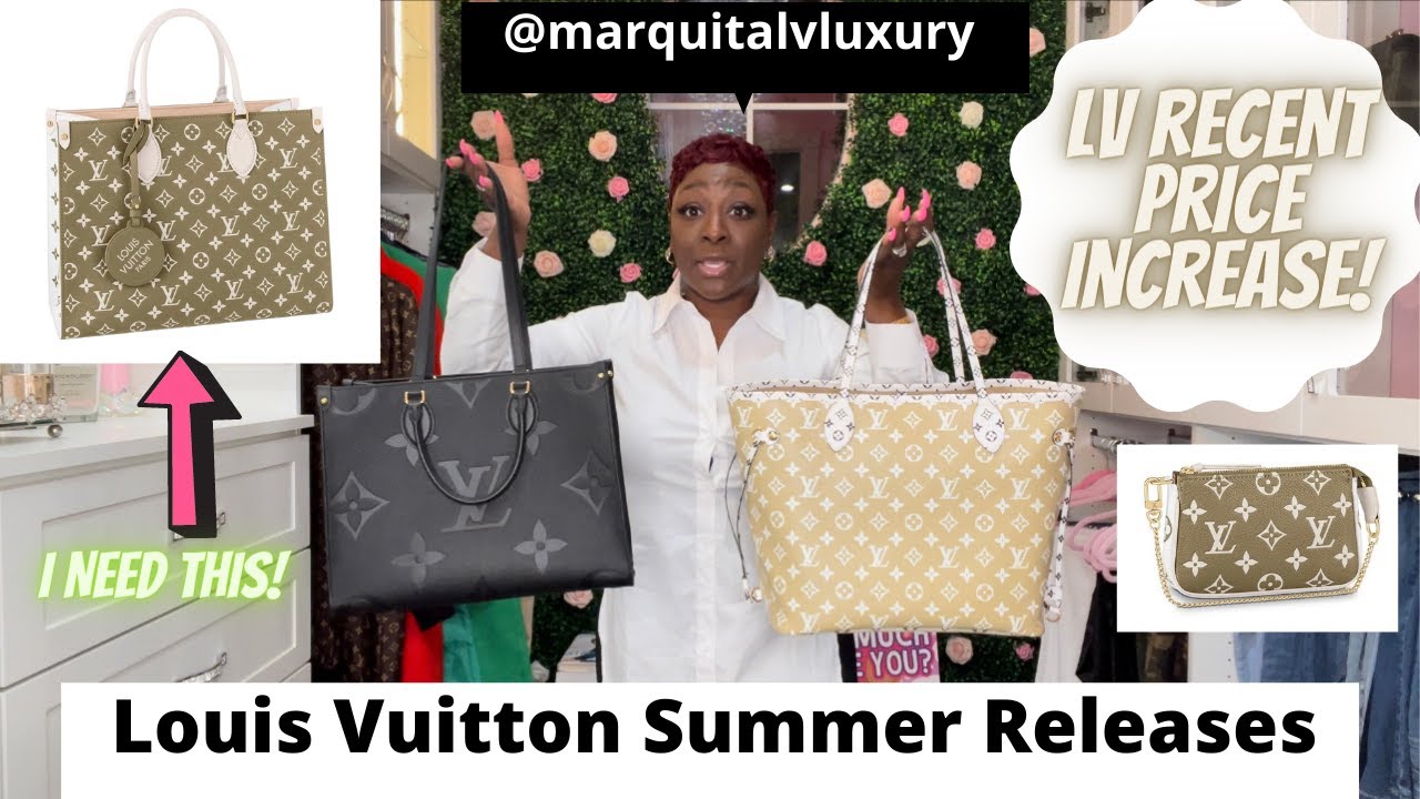 NEW ONTHEGO MM Louis Vuitton Monogram Jacquard Denim Collection 2022 Spring  / Summer 