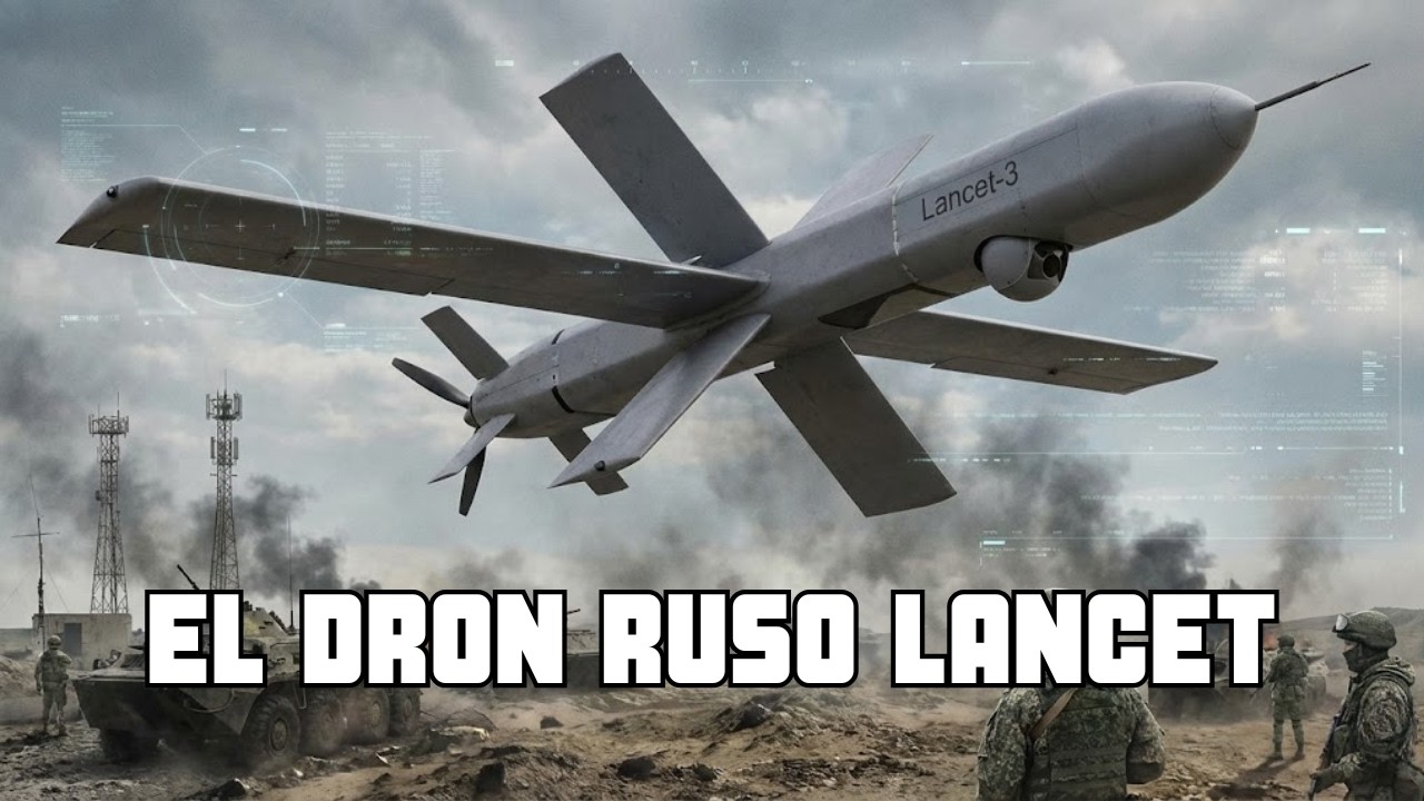 El Dron Ruso Lancet - Por Qué Es Tan Temido en la Guerra Moderna