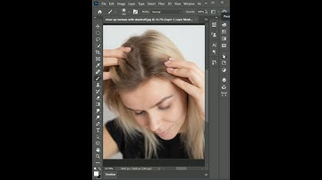 How to remove dandruff from head - Photoshop Tutorial 🔥😜#shorts #viralshort #tutorial #hairdandruff