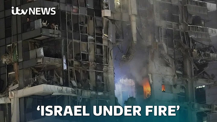 'All of Israel is under fire': Blasts and smoke as Iran launches hundreds of missiles | ITV NEWS