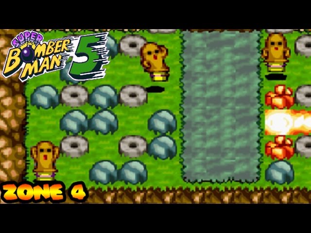 Super Bomberman 5 Zone 3 Map Map for Super Nintendo by