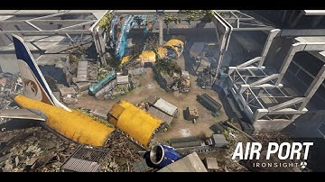 Ironsight Map Guide | Airport (Overview, Lines of Sight, + More!)