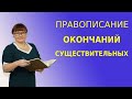 Задания 6,7. Правописание окончаний существительных. ОГЭ Русский язык.