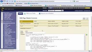 E-Basket Miva Merchant Module