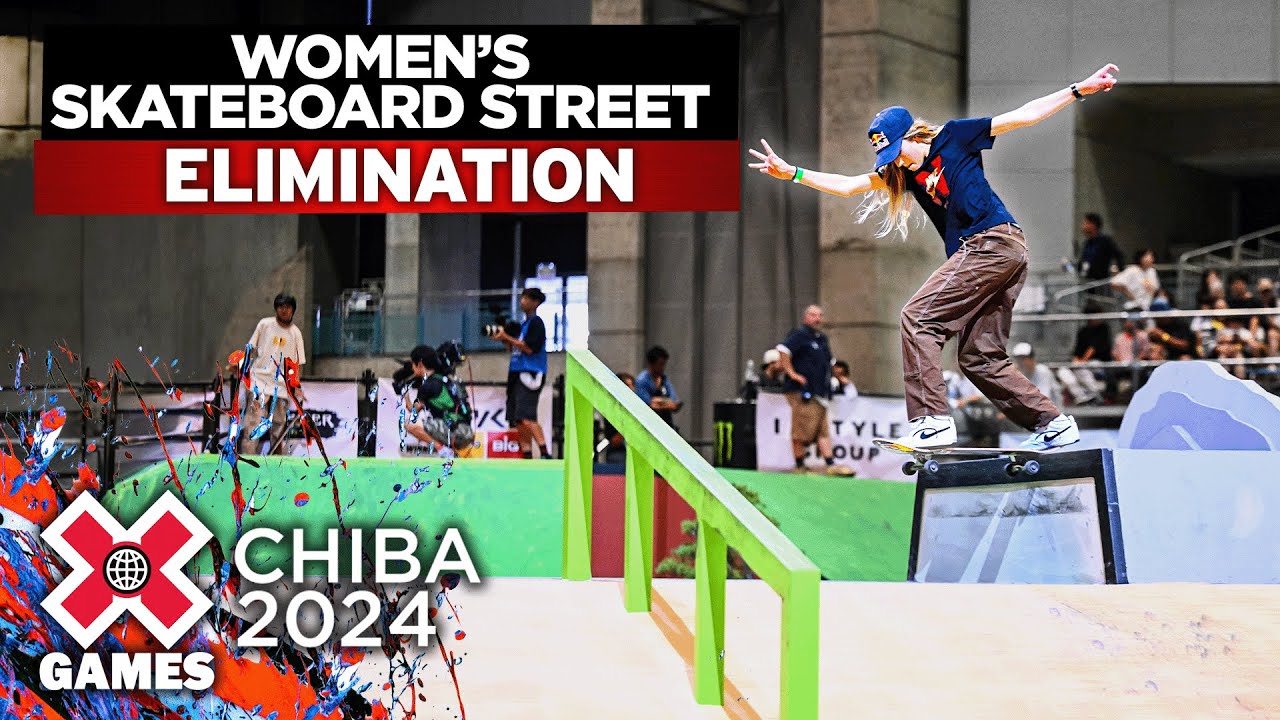 Women’s Skateboard Street Elimination