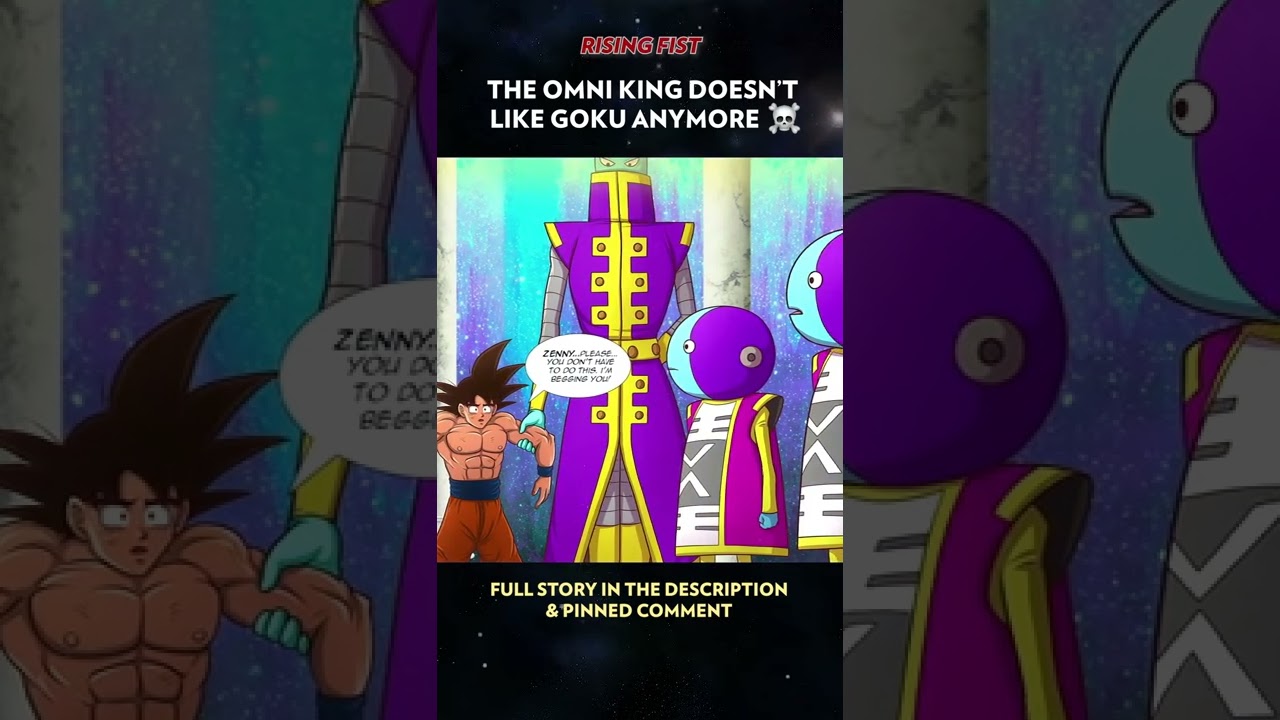 If Omni King Zeno Decides to ERASE Goku 💀shorts dragonballsuper goku