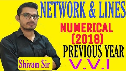NETWORK & LINES||NUMERICAL SOLUTION||PREVIOUS YEAR(2018)||Q.No 10 ||4TH SEMESTER||SBTE BIHAR||