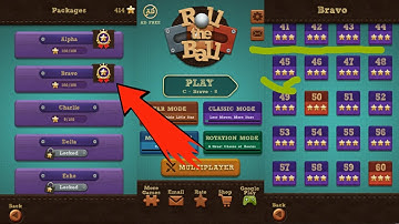 Roll the ball: silde puzzle || classic mode || bravo || level 41, 42, 43, 44 & 45 || all Level