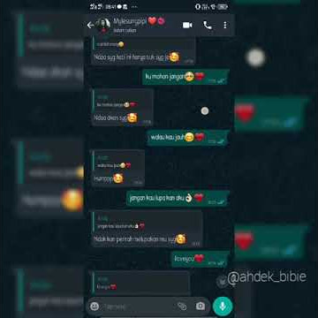 Jangan nakal sayang Status wa 30detik
