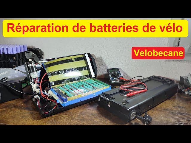Reconditionnement batterie lithium vélo electrique 24V