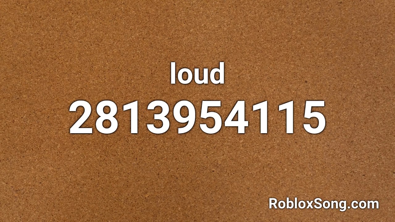 loud megalovania roblox music code id