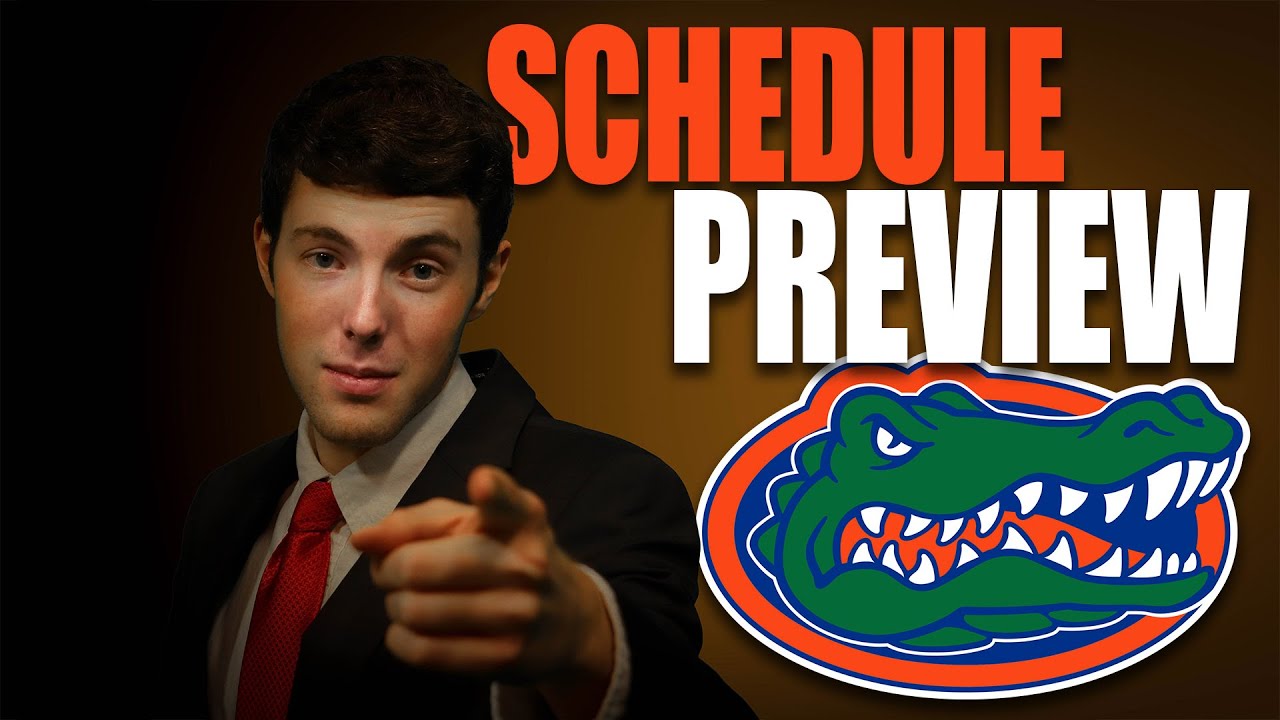 Florida 2020 College Football Schedule Preview - YouTube