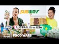 Us vs australia subway  food wars  insider food