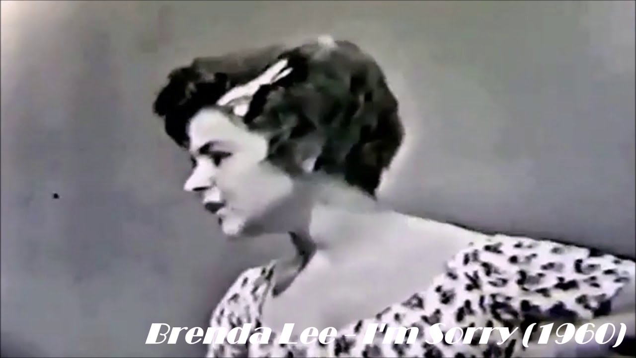 Brenda Lee I'm Sorry (Lo siento) 1960 (Remasterizado) - YouTube