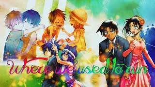 Anime MIX AMV | Where we used to run | HBD JULIIIIIII