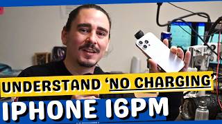 iPhone 16 Pro Max Stopped Charging | Diagnosing a 3-Stage Board Failure