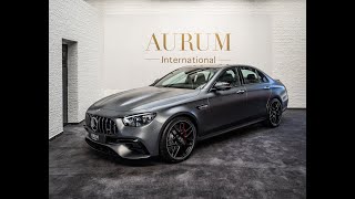 [2021] Mercedes AMG E63 S 4Matic+ *NEW FACELIFT* Interior Exterior Walkaround by AURUM International