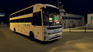 SETC bus mod | Prakash Vega Non Ac Sleeper bus mod | BMI Premium Ets2