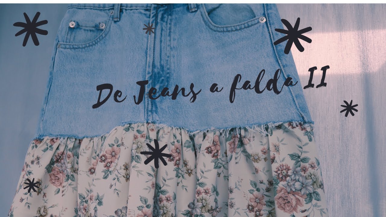 DIY DE JEANS A FALDA II