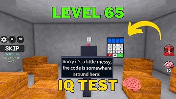 How To Solve Roblox IQ Test Level 65 | IQ Test 🧠 Guide