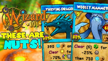 Wizard101 Level 170 Ice PvP: The 5000 Damage WOOLLY MAMMOTH!