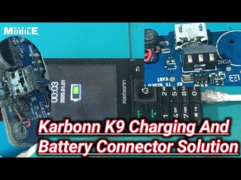 Karbonn K9 Charging And Battery Connector Solution, Hasim Mobile - YouTube