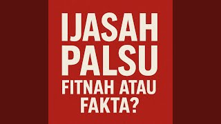 Download Lagu Ijasah Palsu, Fitnah Atau Fakta? MP3