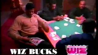 New York Knicks Play Poker with Wiz Bucks Commercial 1990's