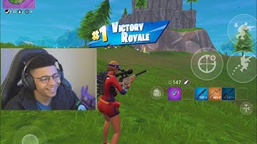 Myth Reacts to my Fortnite Mobile in a Nutshell video (by clickbait)