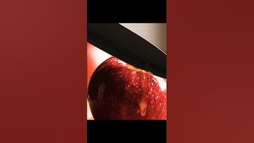 🔪 APPLE with HONEY - So Satisfying ASMR to Watch! #shorts #asmr #apple