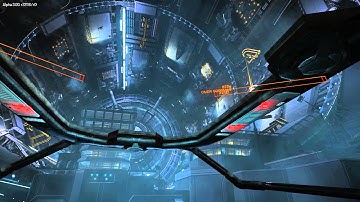 Elite Dangerous Alpha 3.0 - wobbly docked player
