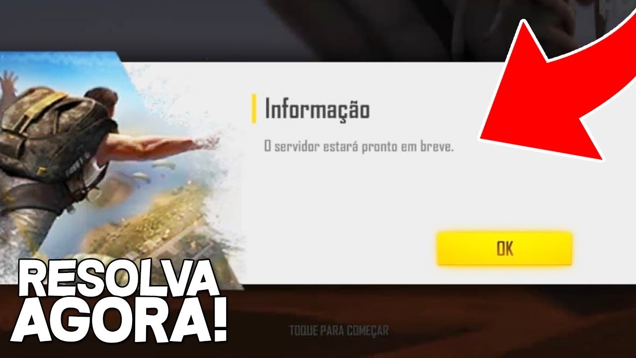 Free Fire “O Servidor estará pronto em breve” 2023: Tudo que você