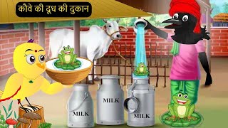 कार्टून | Milk Bird Kauwa Cartoon |Tuni Chidiya wala Cartoon |Hindi Cartoon Kahaniyan |#Nanikikahani