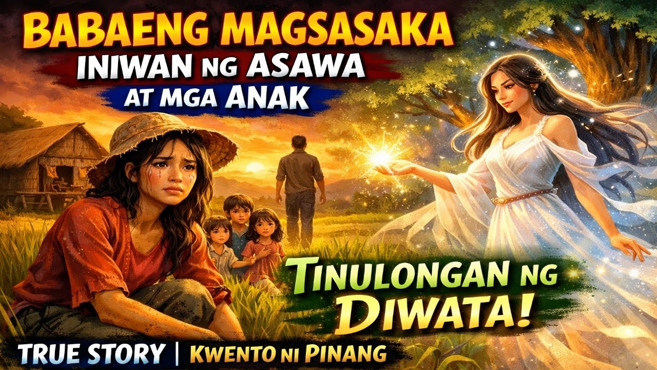 BABAENG MAGSASAKA INIWAN NG ASAWA AT MGA ANAK TINULONGAN NG DIWATA |True Story