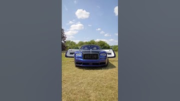 Blue Brilliance — The Rolls-Royce Wraith Black Badge in Motion