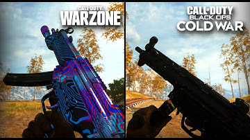Which MP5 is Better in WARZONE? (Cold War MP5 vs MW MP5)
