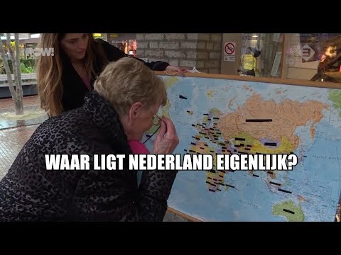 Waar ligt Nederland op de kaart?
