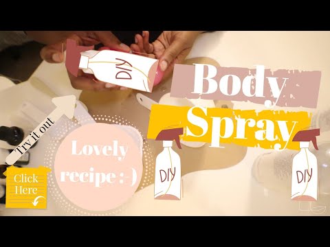 DIY🍶Making a Body Mist Spray using Polysorbate 20 a Solubilizer #Livingmodestlynaturally